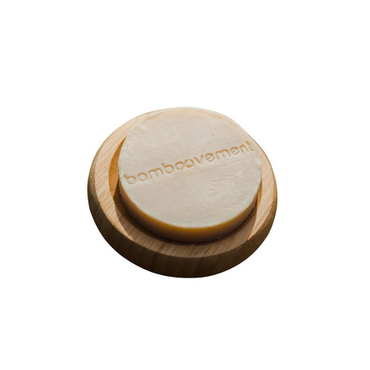 Soap Dish Bamboo Round