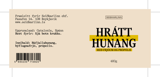 Seiðkarlinn Honey Pollen Propolis 480g