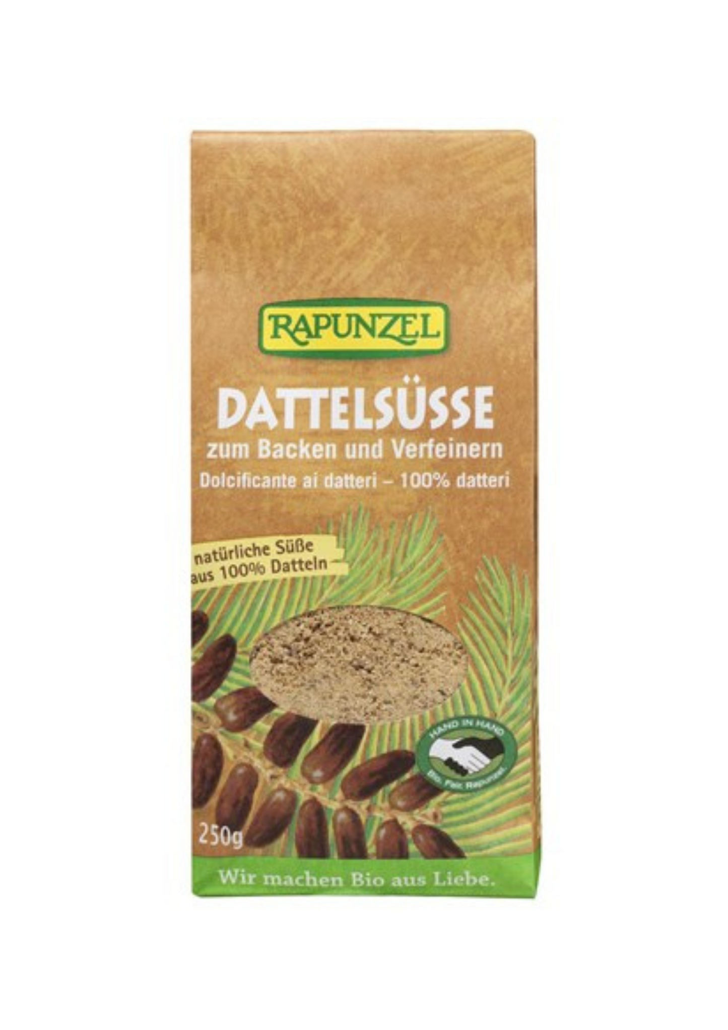 Rapunzel döðlusykur 250g