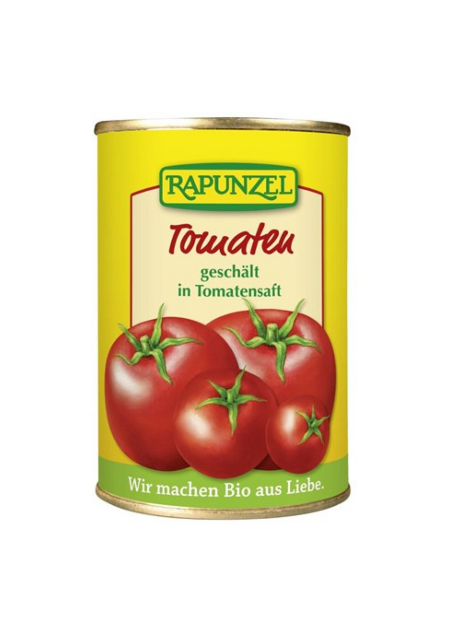 Rapunzel heilir tómatar afhýddir í dós 400g