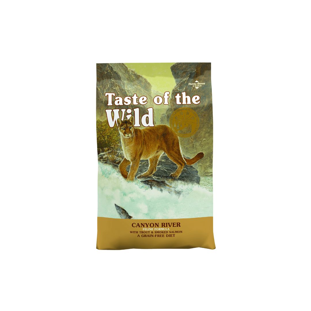 Taste of the Wild Canyon River kattafóður silungur og lax 2kg