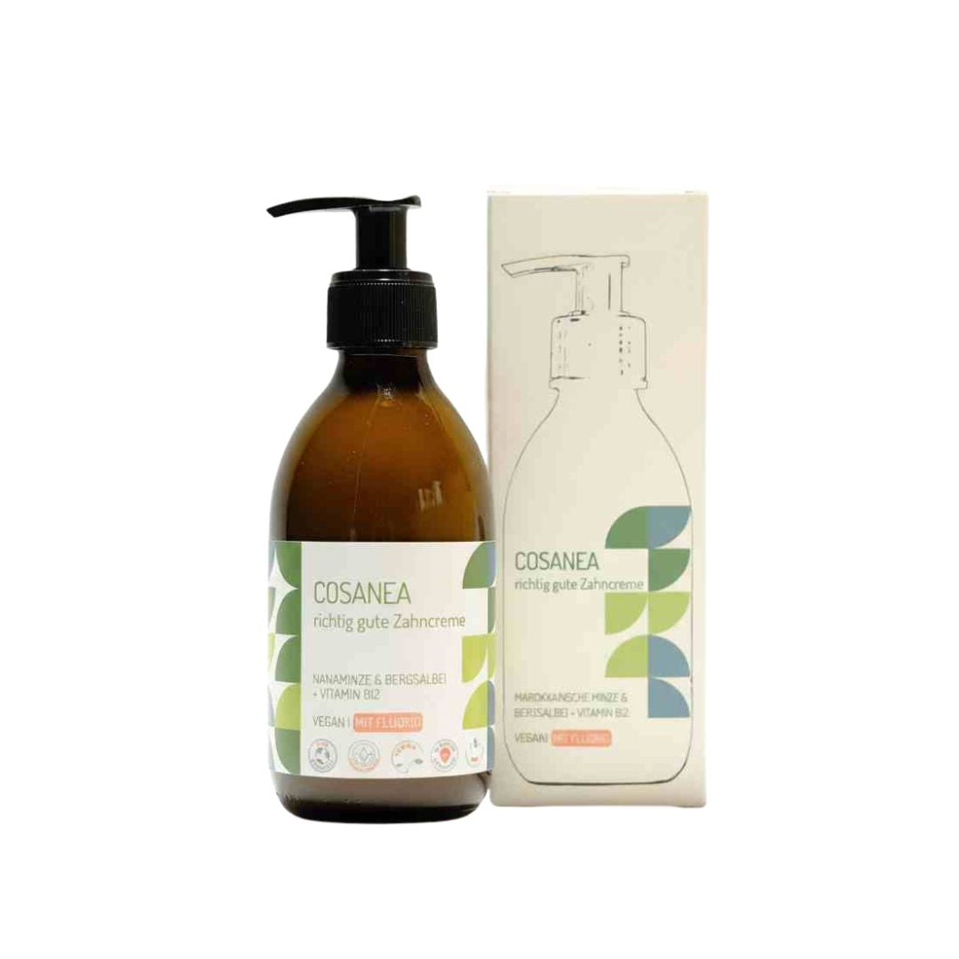 Cosanea Mint - Mountain Sage + Vitamin B12 (fluoride free) 250ml