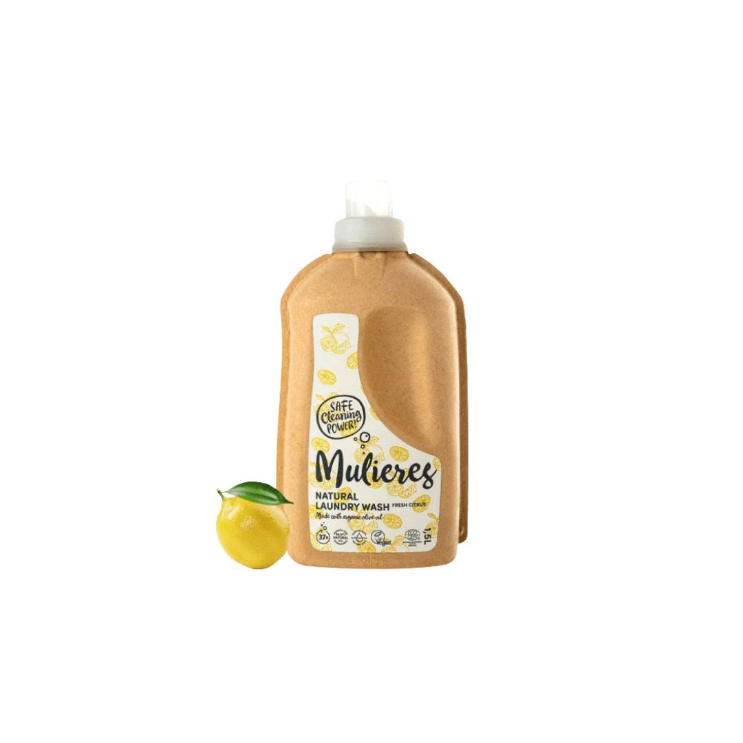 Mulieres Natural Laundry Wash Fresh Citrus 1,5l