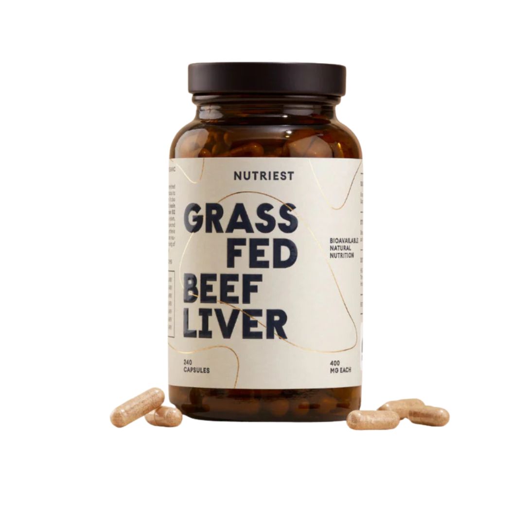 Nutriest beef liver naut lifrarhylki 240 stk