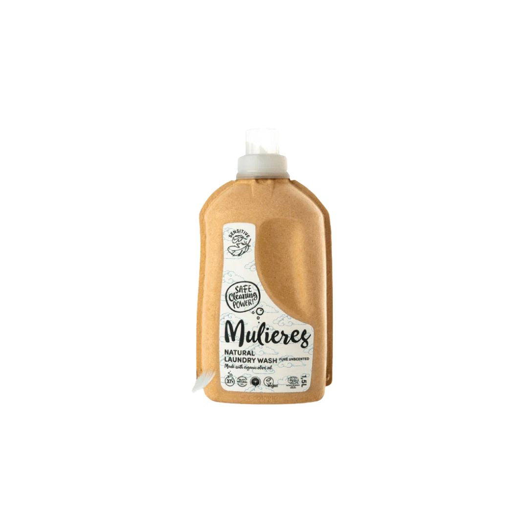 Mulieres Pure ólyktandi náttúrulegt þvottaefni 1,5l