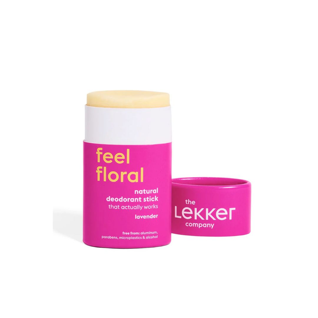 The Lekker Co. Feel Floral Lavender svitalyktareyðir 40g
