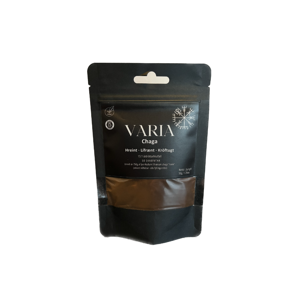 Varia Chaga Duft 50 skammtar