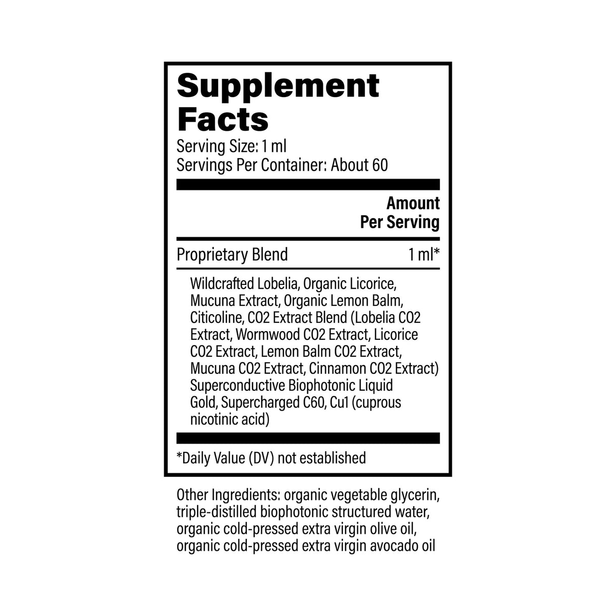 Foreign Protein Cleanse 59ml – innihaldslýsing