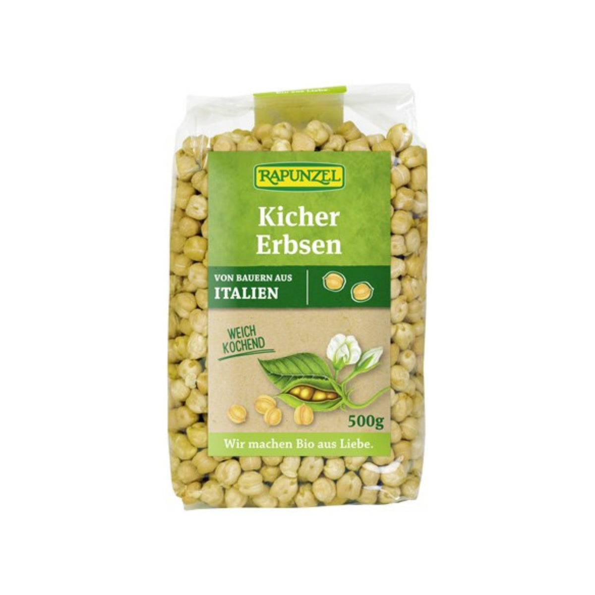 Rapunzel Chickpeas 500gr (M)