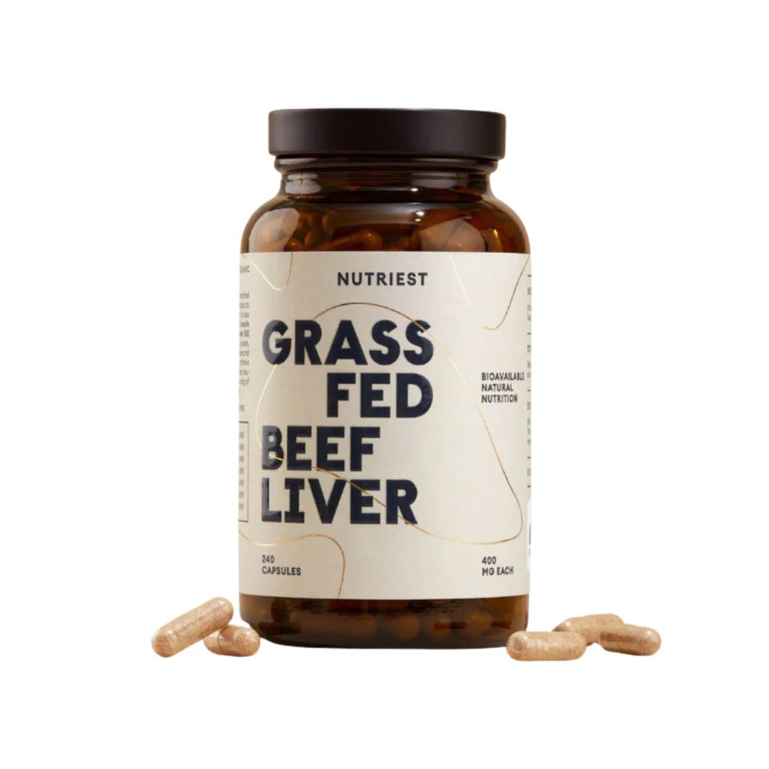 Nutriest beef liver naut lifrarhylki 240 stk