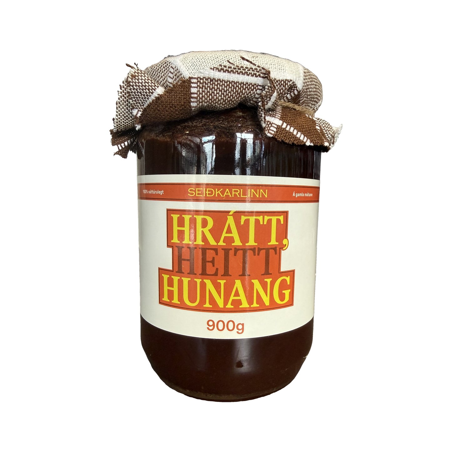 Hrátt, heitt hunang 900g frá Seiðkarlinum