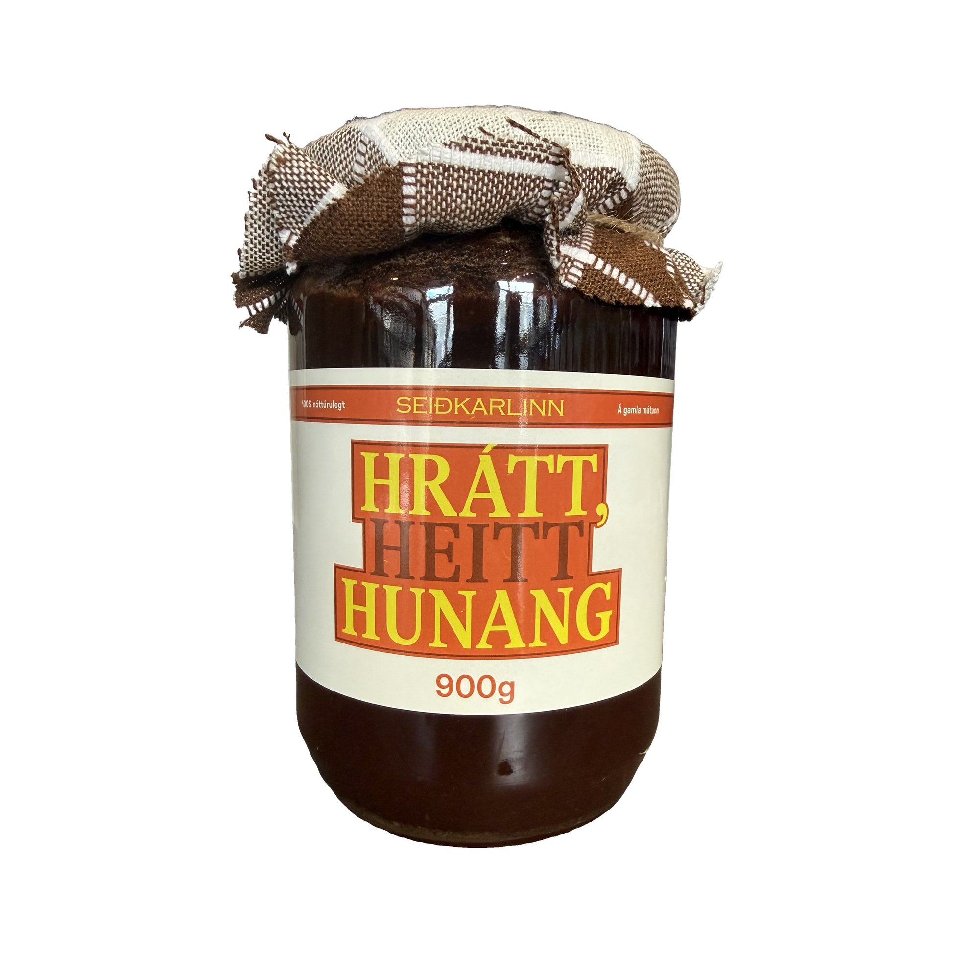 Hrátt, heitt hunang 900g frá Seiðkarlinum