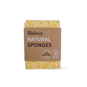 Mulieres Natural sponges 3 pcs
