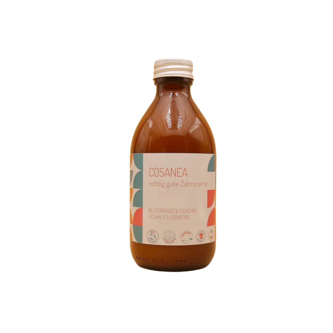 Cosanea Blood Orange-Fennel áfyllingartannkrem án flúors 250ml