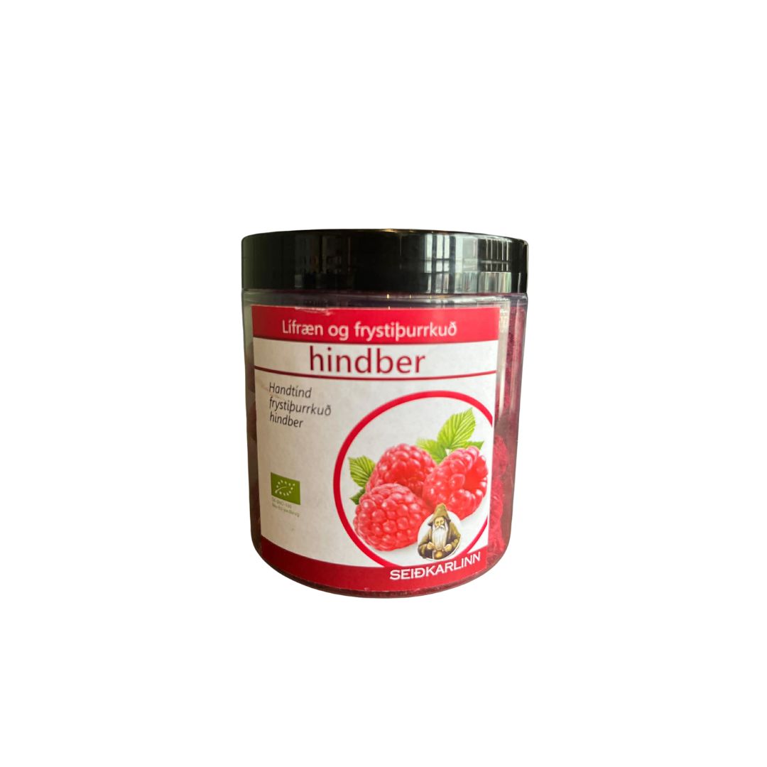 Seiðkarlinn frostþurrkuð hindber 25g