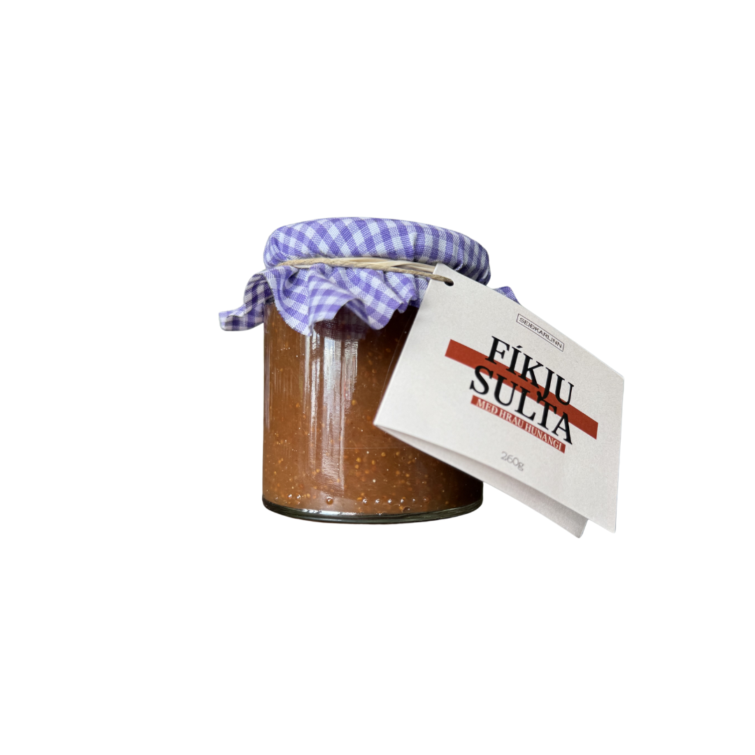 Seiðkarlinn Fig Jam og Orange Honey fíkjusulta 260g