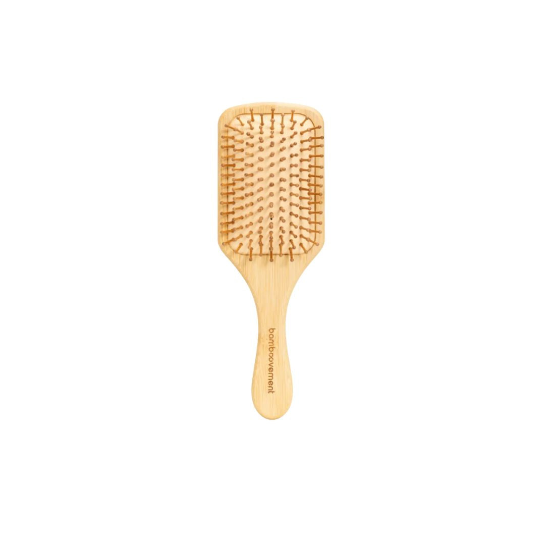Bambus hárbursti paddle