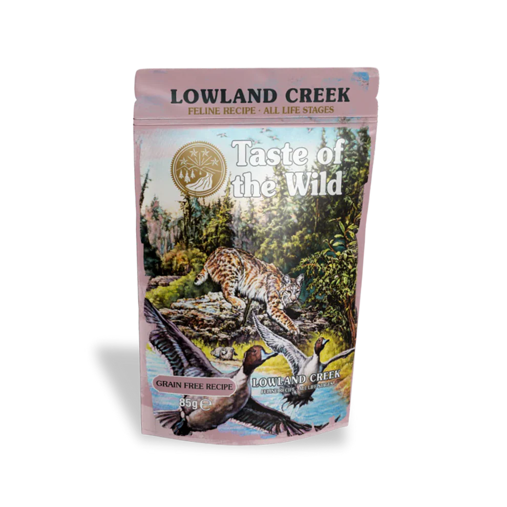 Taste of the Wild blautkattamatur kalkúnn og önd 85g