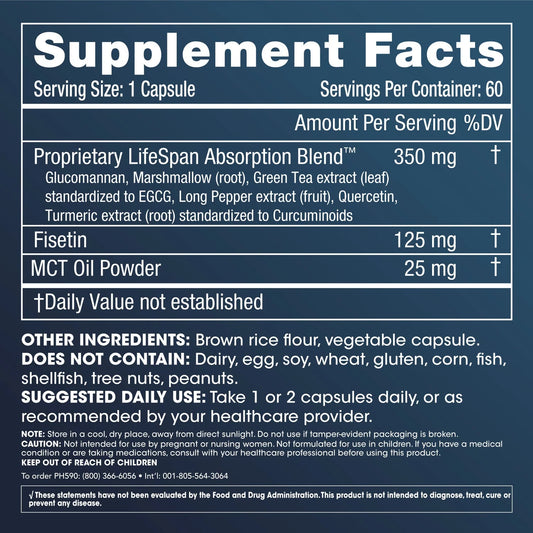 Prohealth Fisetin 60 hylki