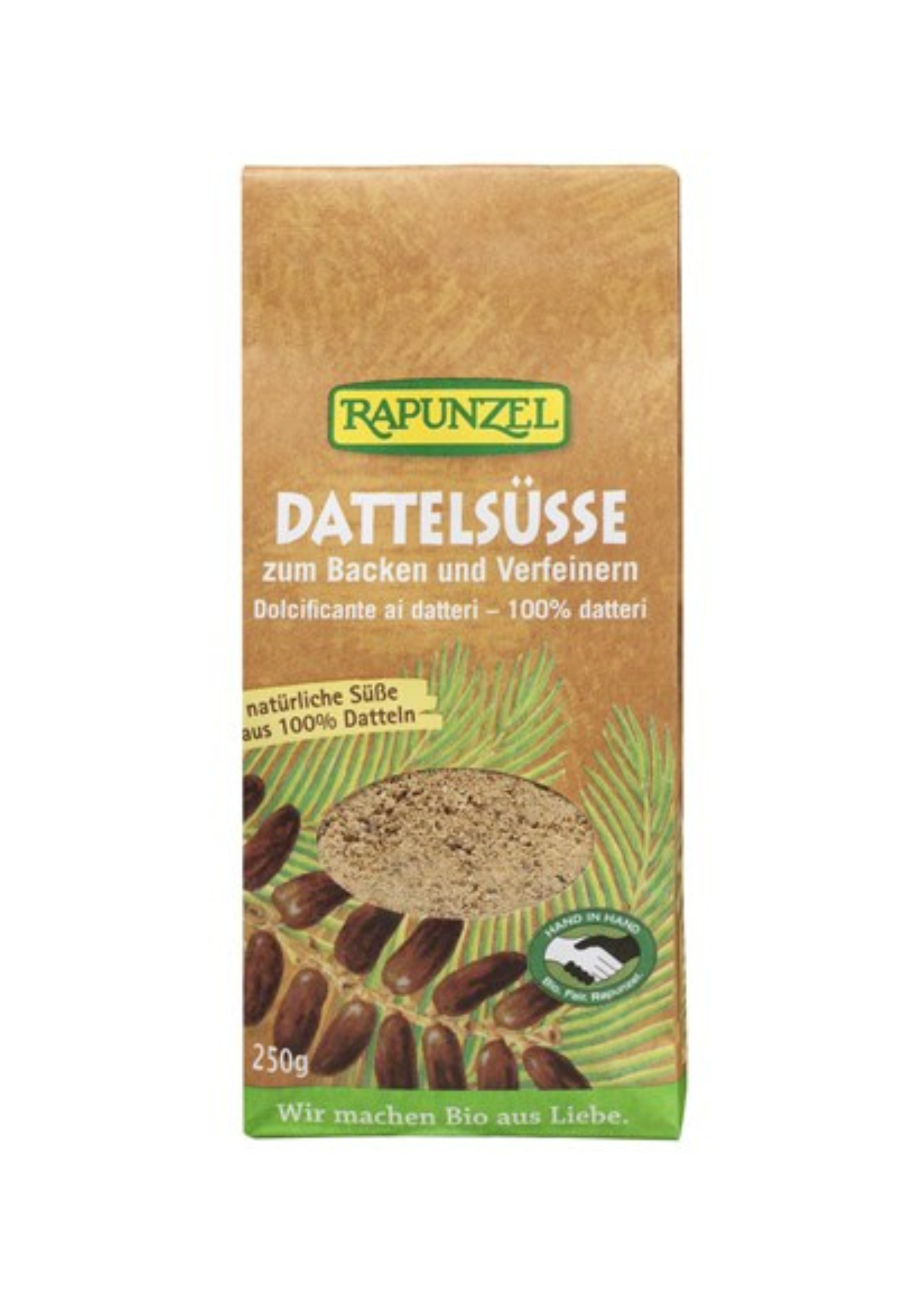 Rapunzel döðlusykur 250g