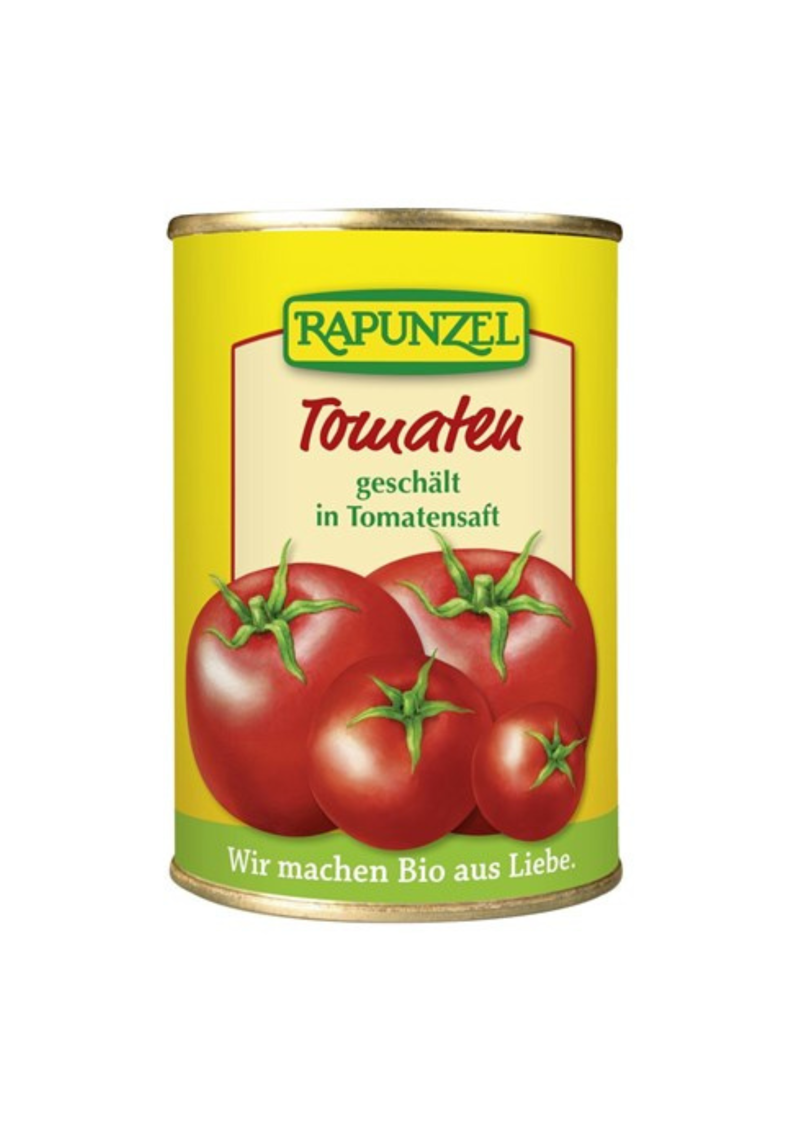 Rapunzel heilir tómatar afhýddir í dós 400g