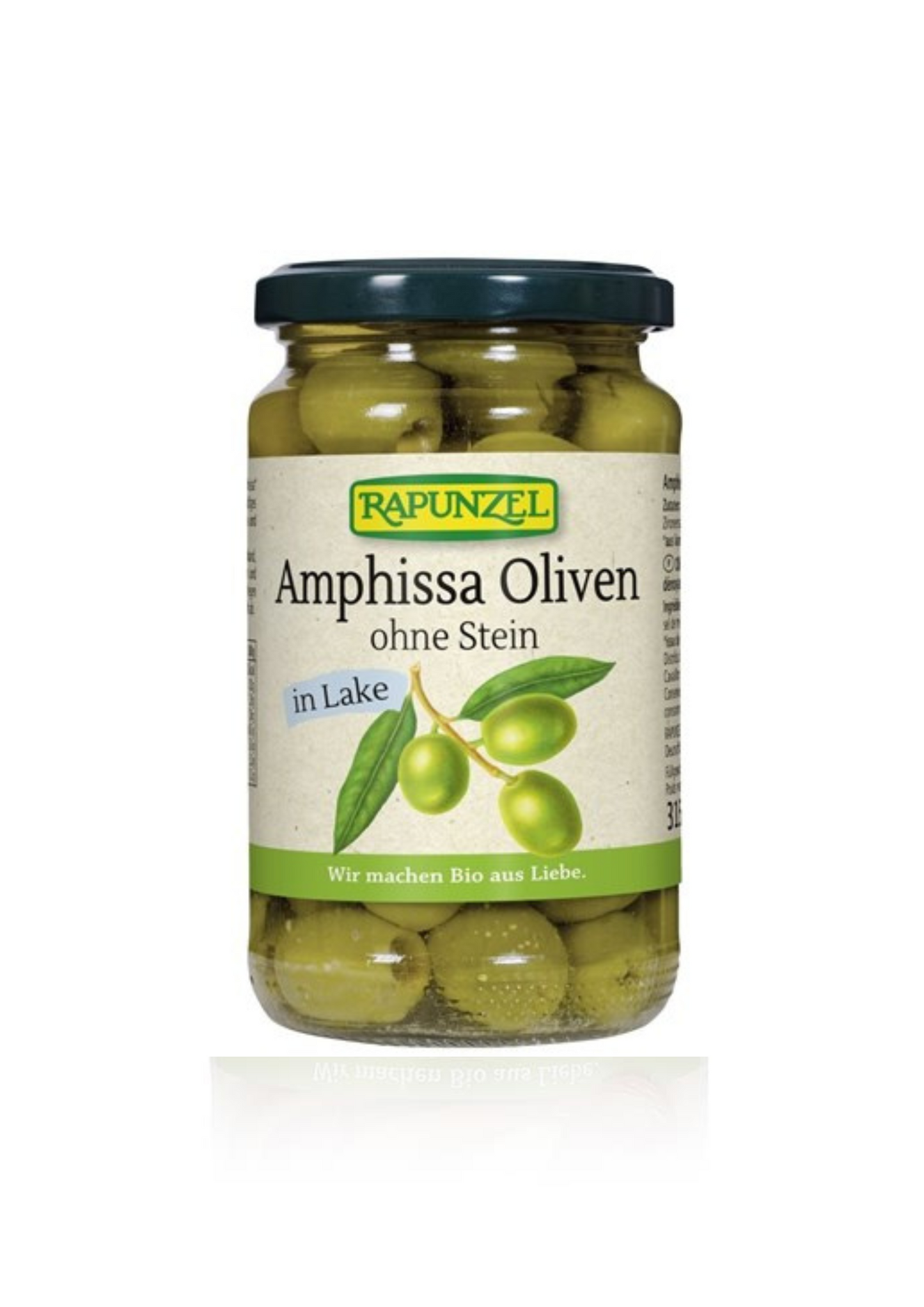 Rapunzel Amphissa ólífur steinalausar í legi 315g