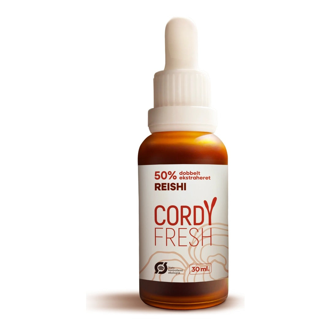 CordyFresh Reishi 50% dobbelt ekstraheret 30ml