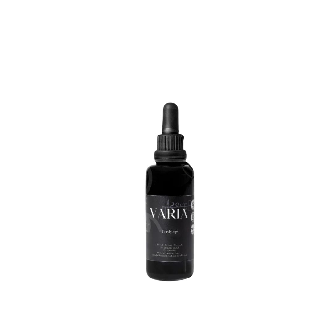 Varia Cordyceps dropar með alkahóli 50ml