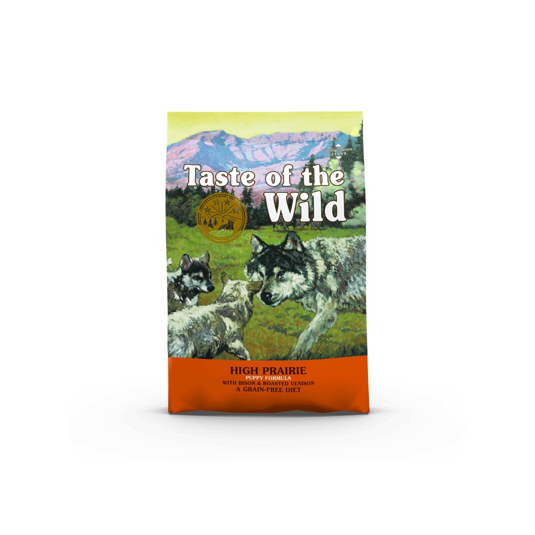 Taste of the Wild High Prairie hvolpafóður vísundakjöt 2kg