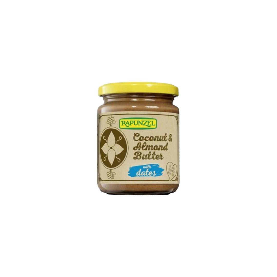 Rapunzel kókos og möndlusmjör með döðlum 250g
