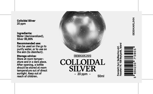 Seiðkarlinn Colloidal Silver 50ml