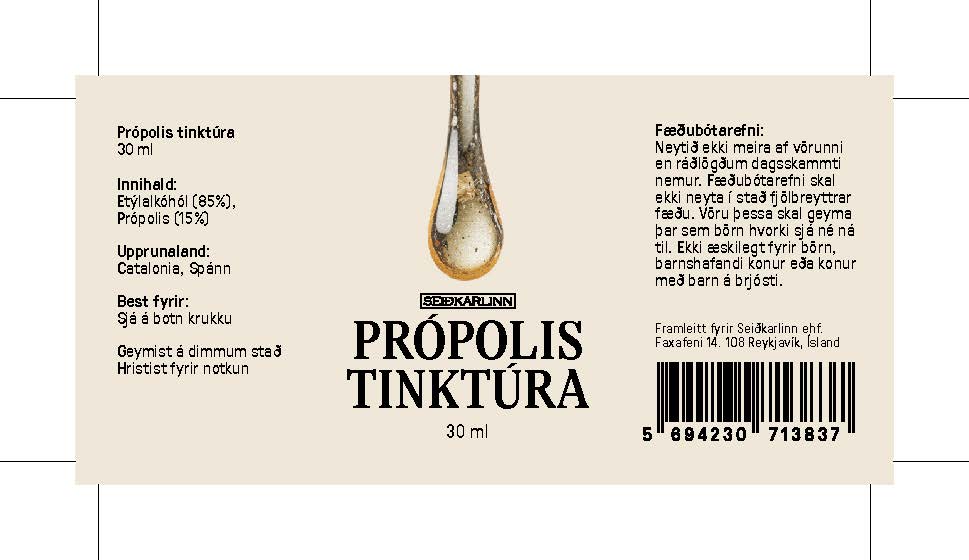 Seiðkarlinn Propolis Tincture 30ml