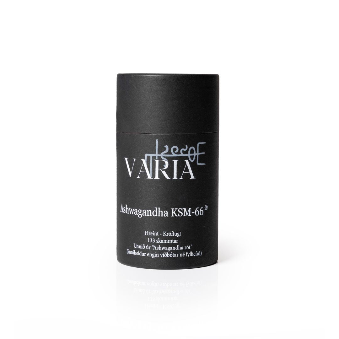Varia Ashwagandha KSM-66  Duft 133 skammtar