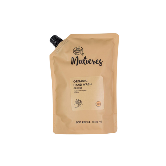 Mulieres Organic Hand Wash Orange 1000 ml