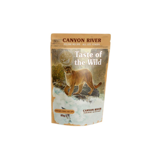 Taste of the Wild blautkattamatur Silungur og kjúklingur 85g