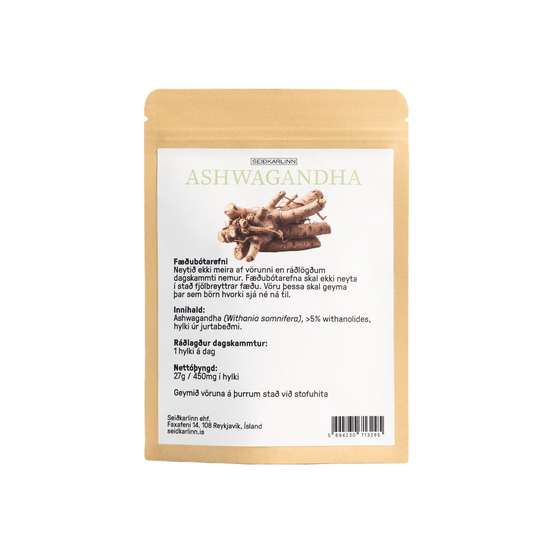 Ashwagandha - bakhlið