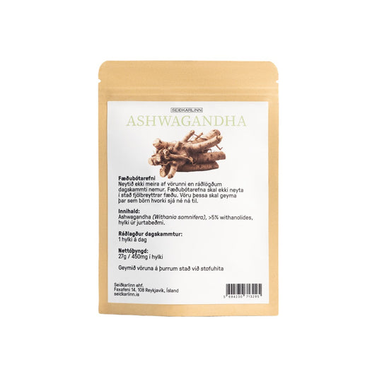Ashwagandha - bakhlið