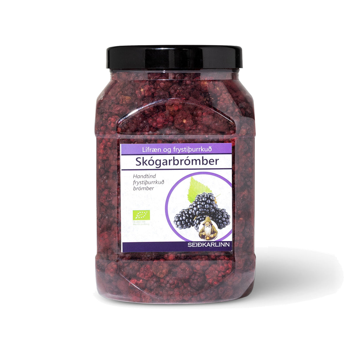 Seiðkarlinn frostþurrkuð brómber 250g