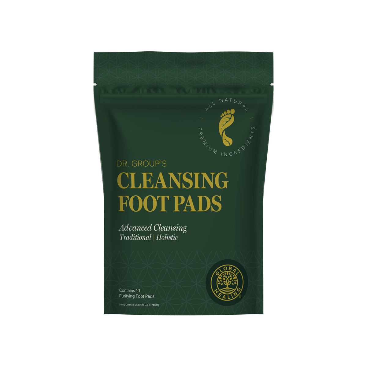 Dr. Group's Cleansing Foot Pads 10 stk Global Healing