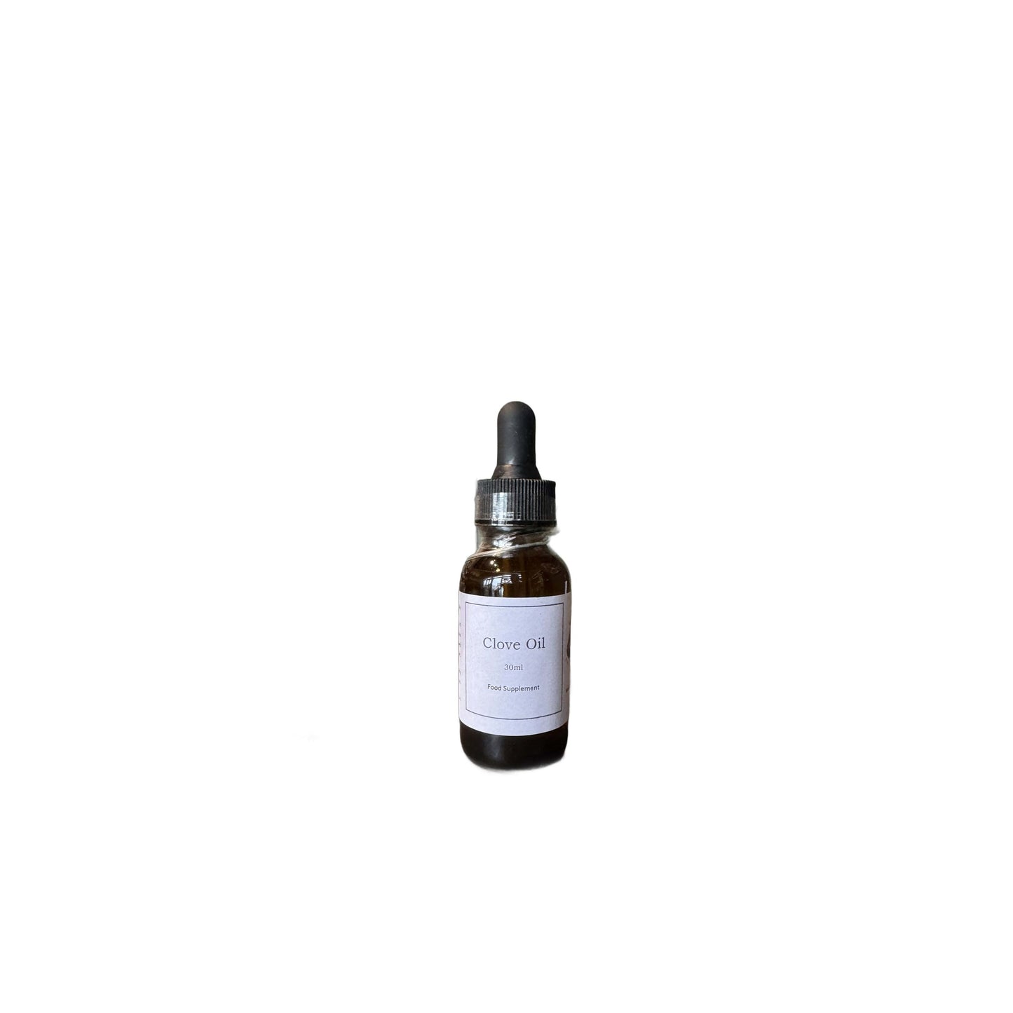 Clove Oil 30ml frá Seiðkarlinum – negulolía í brúnu glerflösku með dropateljara