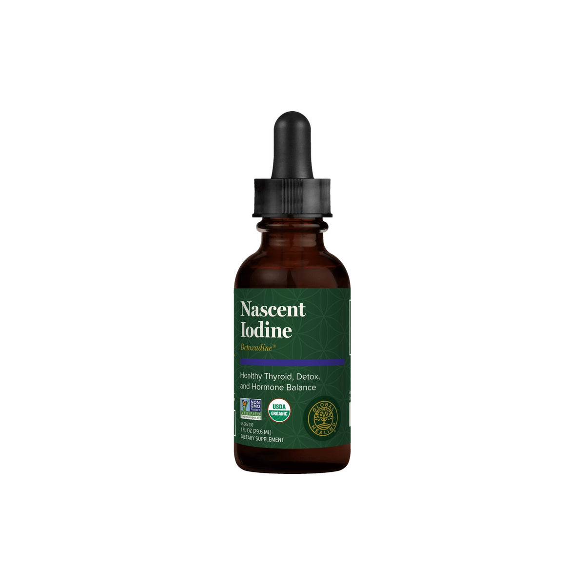 Detoxadine Nascent Iodine 30ml Global Healing