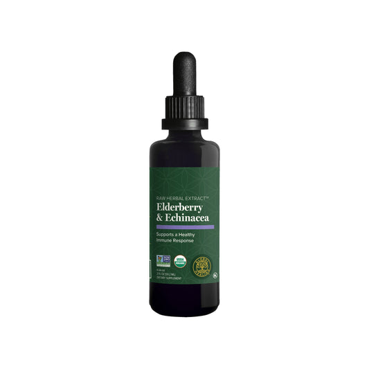 Lífrænt Elderberry & Echinacea 59ml Global Healing