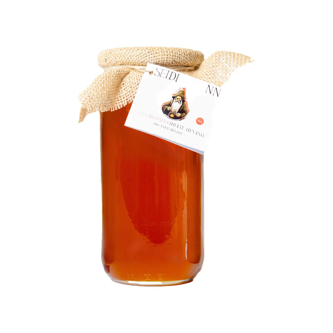 Hrátt Villiblóma Hunang 1kg
