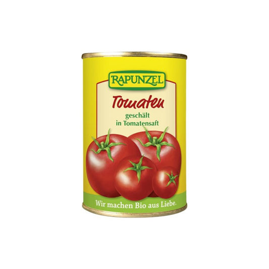 Rapunzel heilir tómatar afhýddir í dós 400g