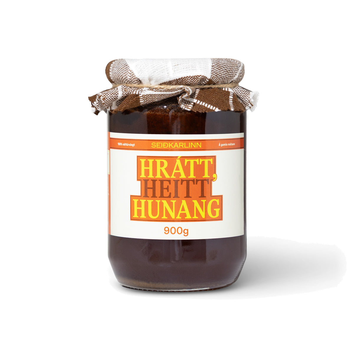 Hrátt, heitt hunang 900g frá Seiðkarlinum