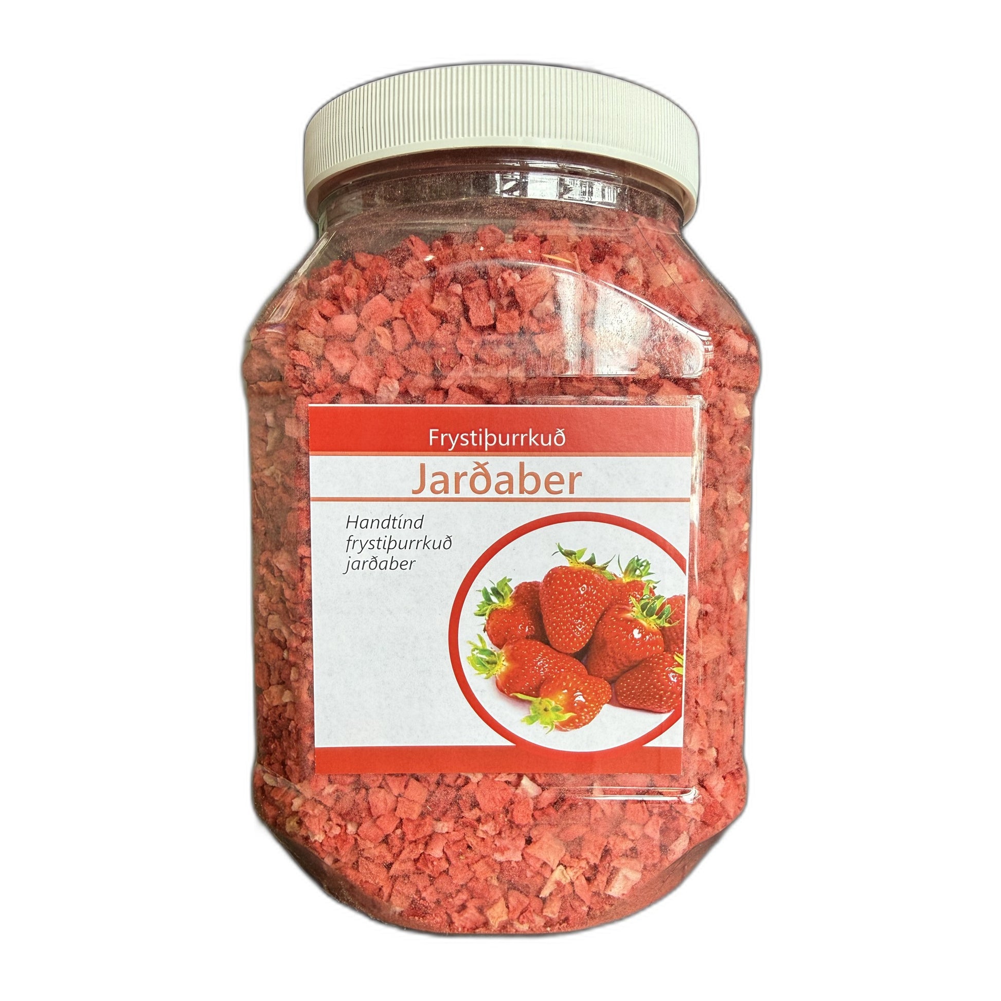 Frystiþurrkuð jarðarberjamusl 200g Seiðkarlinn