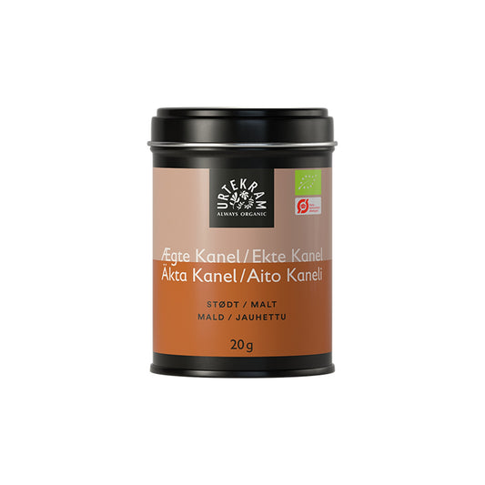 Urtekram lífrænn Ceylon kanill, malinn, 20 g dós