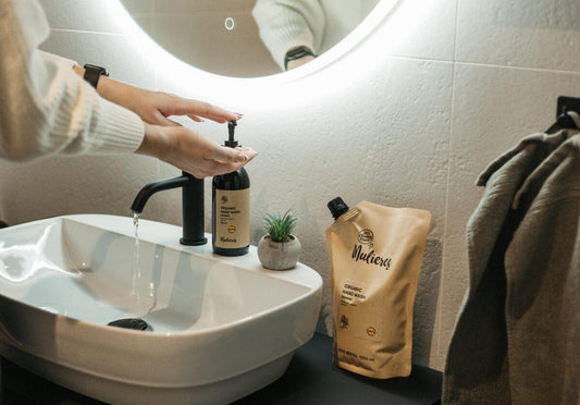 Mulieres Organic Hand Wash Orange 1000 ml