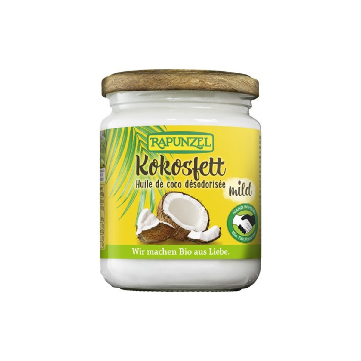 Rapunzel kókosfita mild 200g