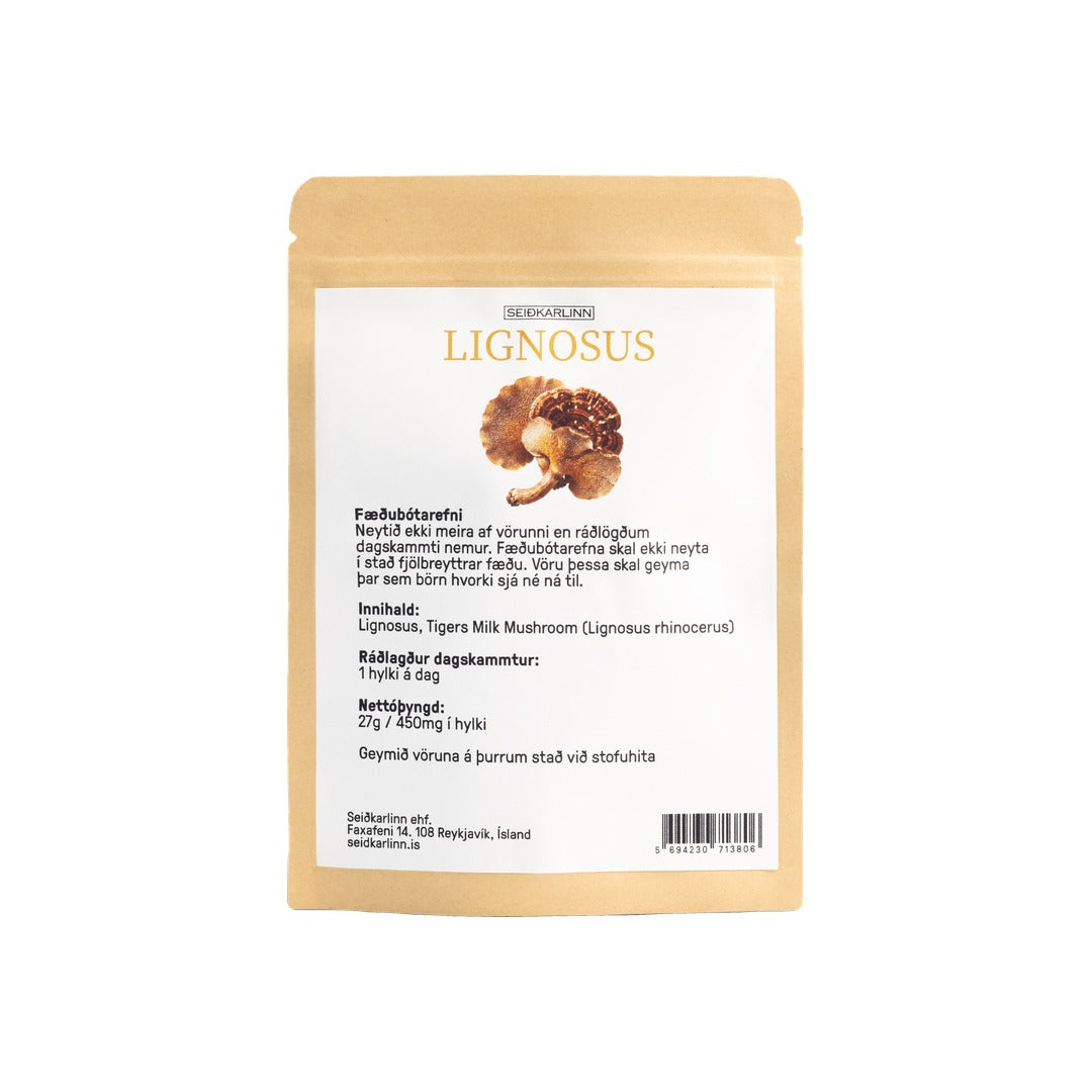 Lignosus 60 hylki - bakhlið